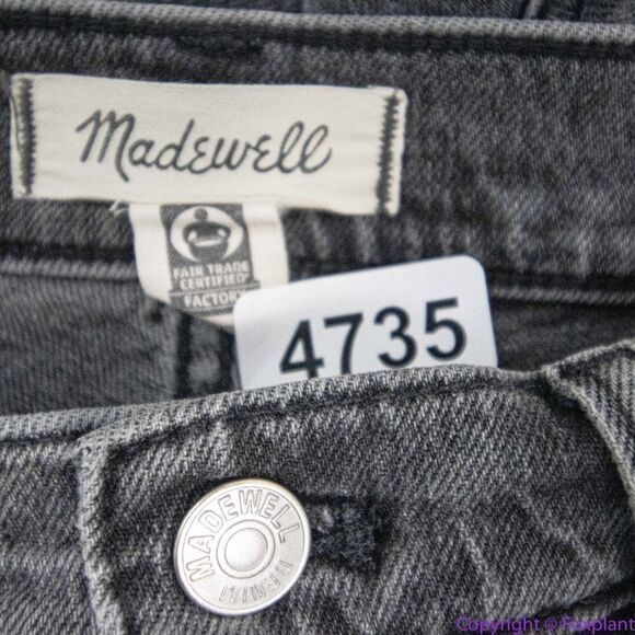 Madewell Perfect Vintage Jean in Cosner Wash: Knee-Rip Edition, women's size 27 - Picture 12 of 15